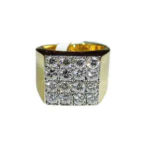 1.60ct Diamond Men's Ring 14K Gold