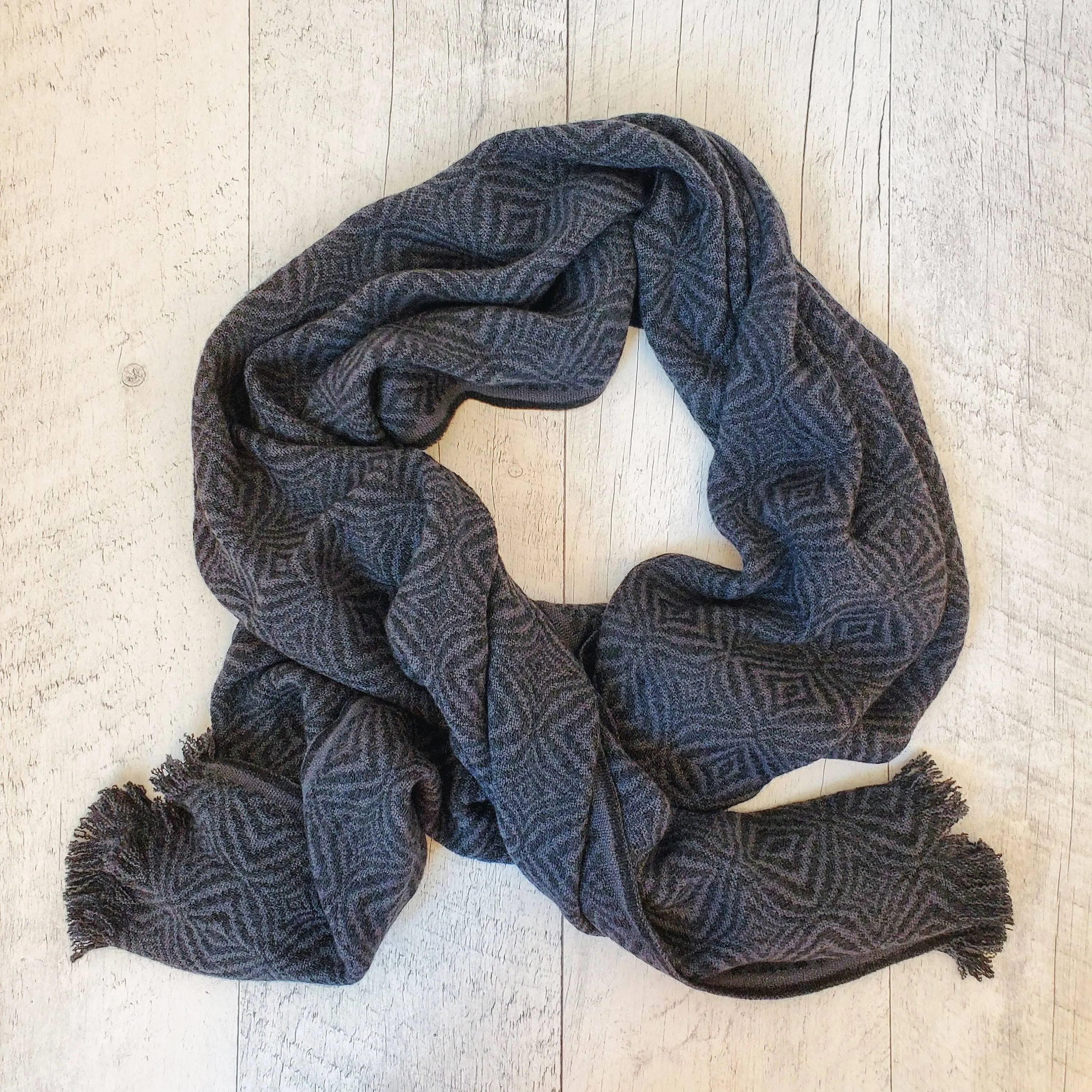 Alpaca wool scarf