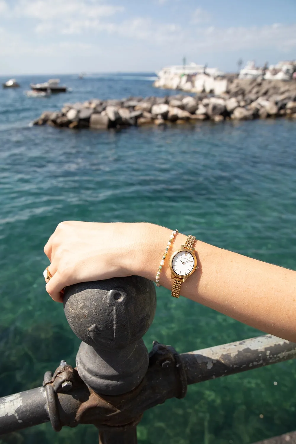 Amalfi Watch Gold