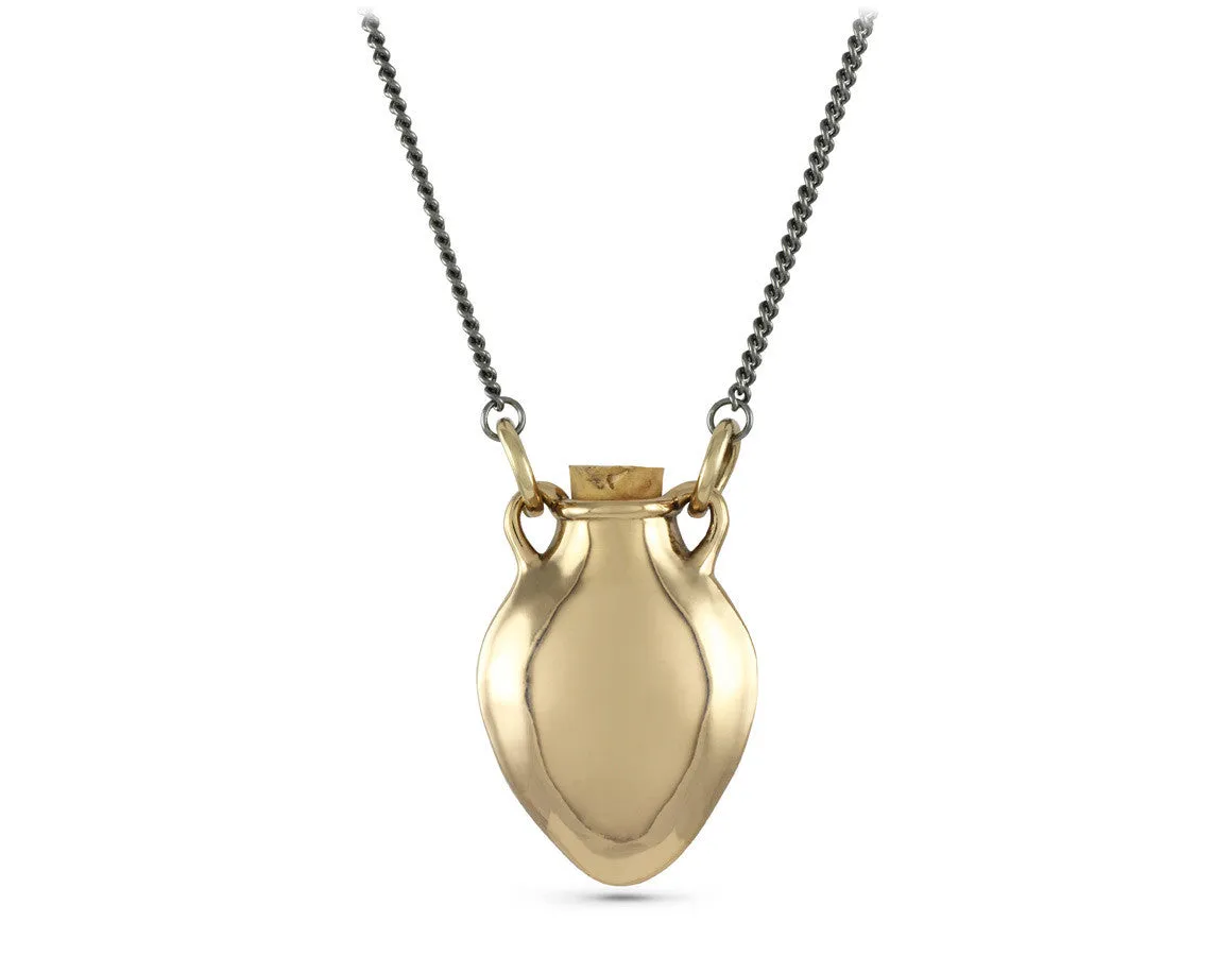 Amphora Necklace - Bronze