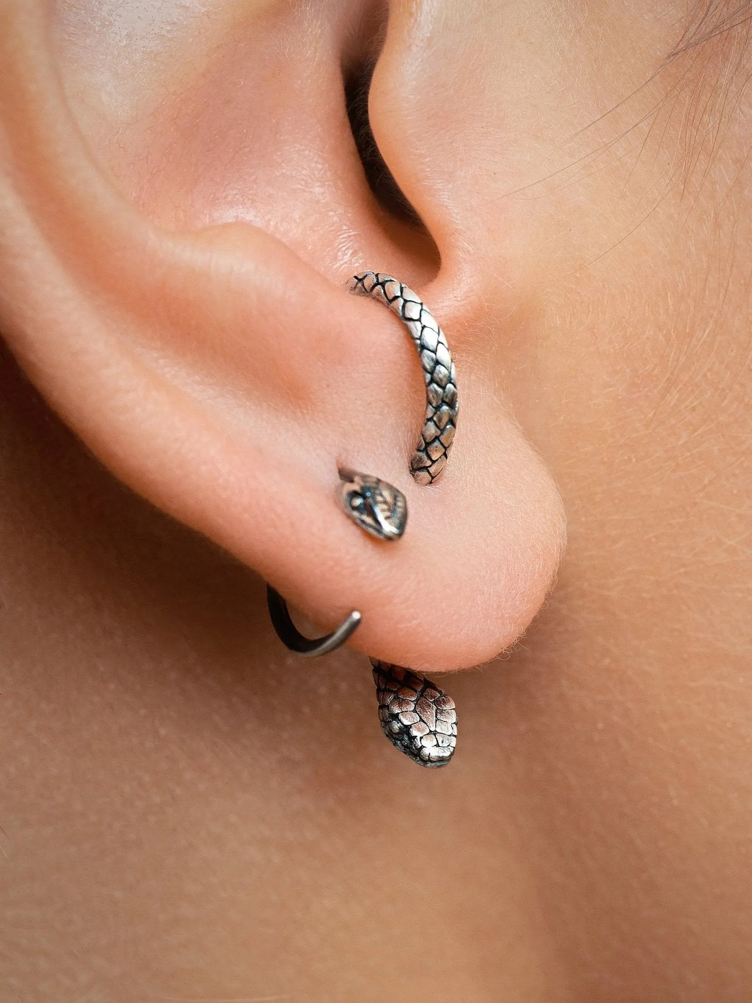 Anaya Snake Earrings Set