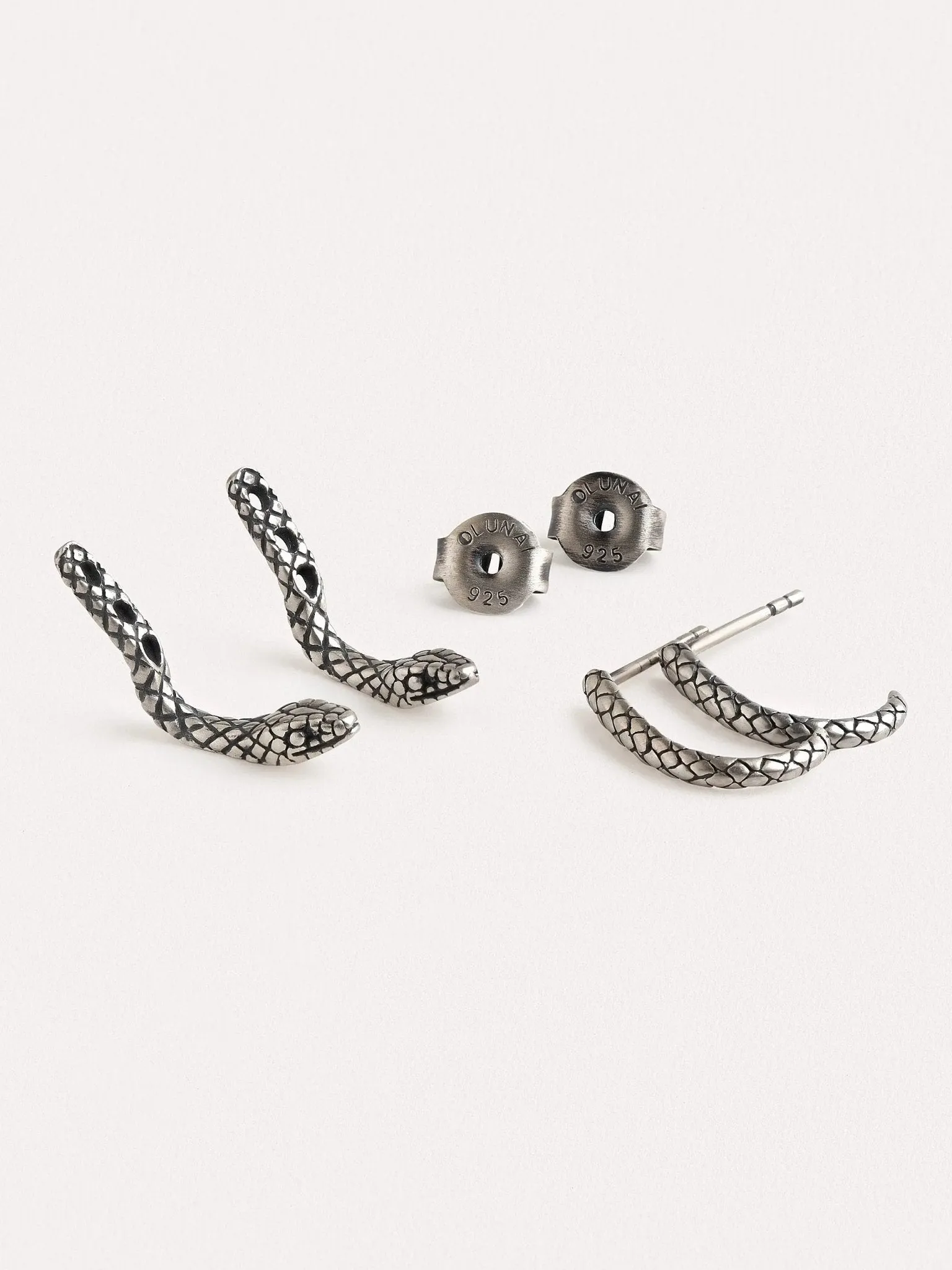 Anaya Snake Earrings Set