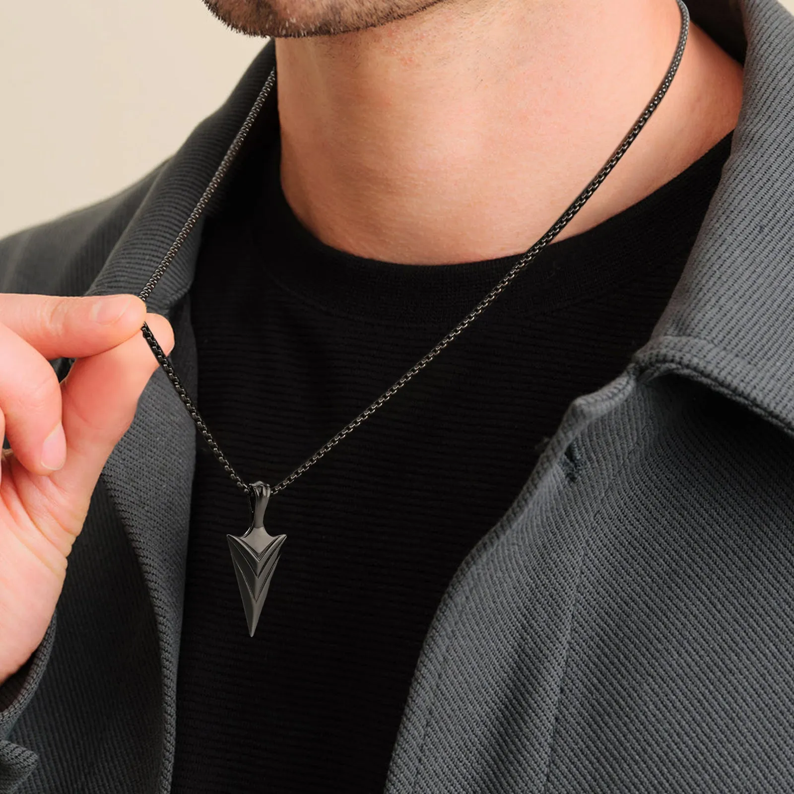 Arrowhead Pendant Necklace KRKC