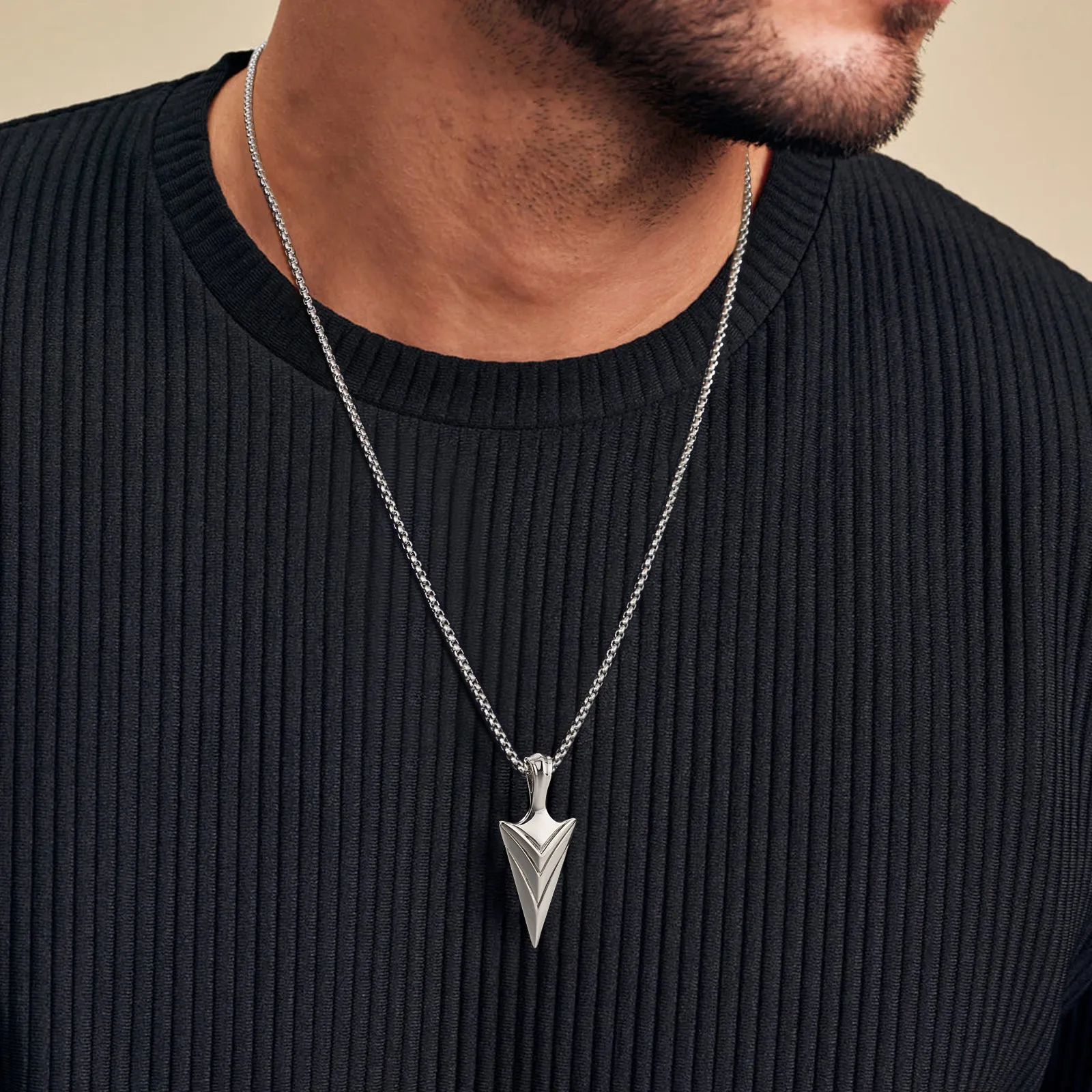 Arrowhead Pendant Necklace KRKC