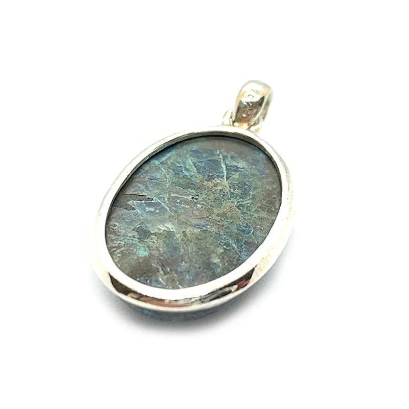 Bea Shattuckite Oval Small Pendant