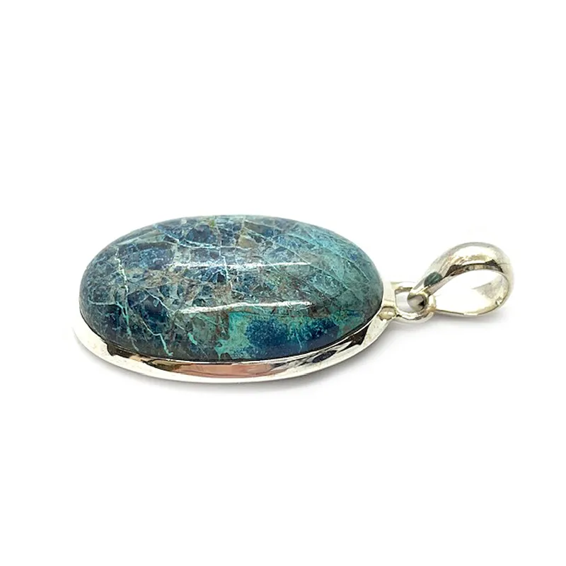 Bea Shattuckite Oval Small Pendant