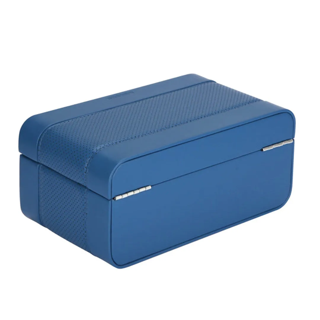 Blue Leather Watch Case