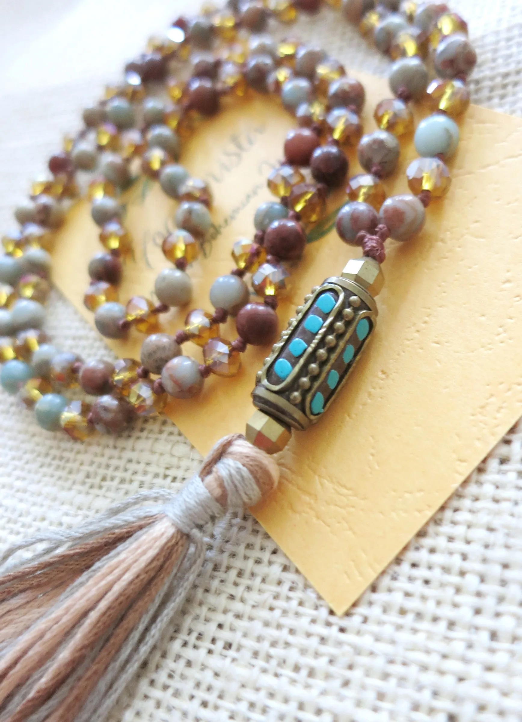 Bohemian Necklaces in wide variety of Mix Tones - ALL ON SALE!