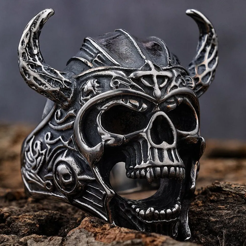 Bone Crusher - Valhalla Viking Skull - R18