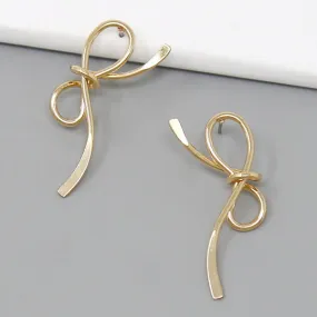 Bow Drop Earrings