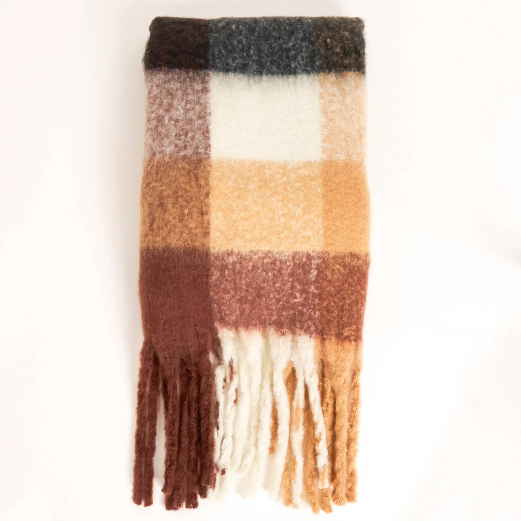 Chunky Scarf - Brown