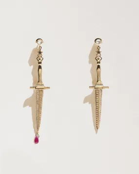 Dagger Earrings