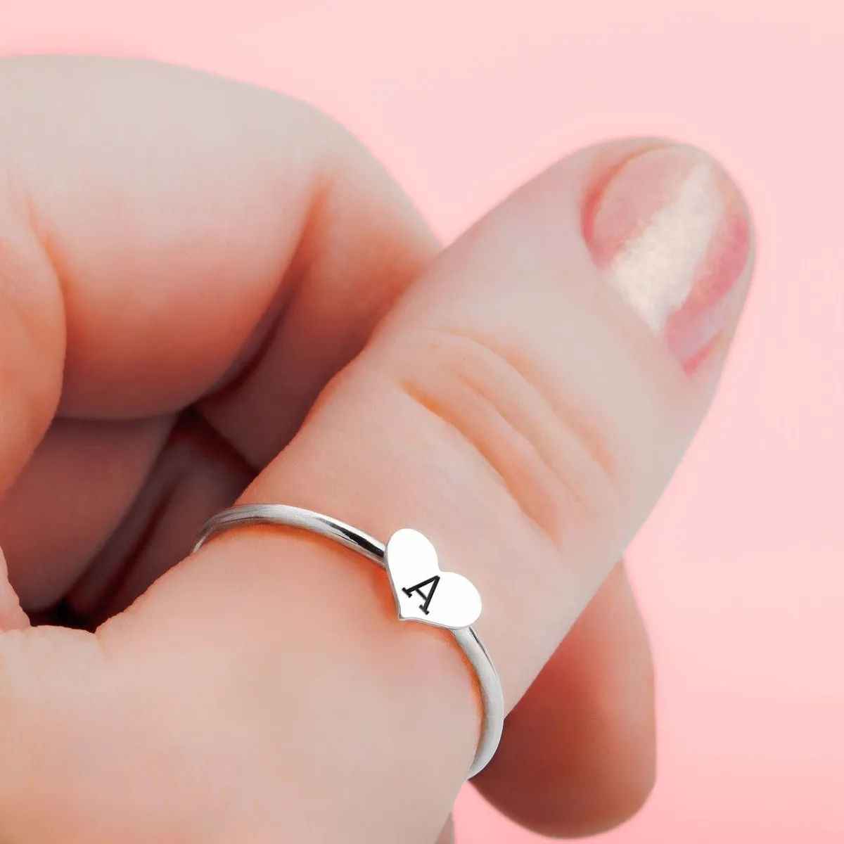 Elle Heart Ring