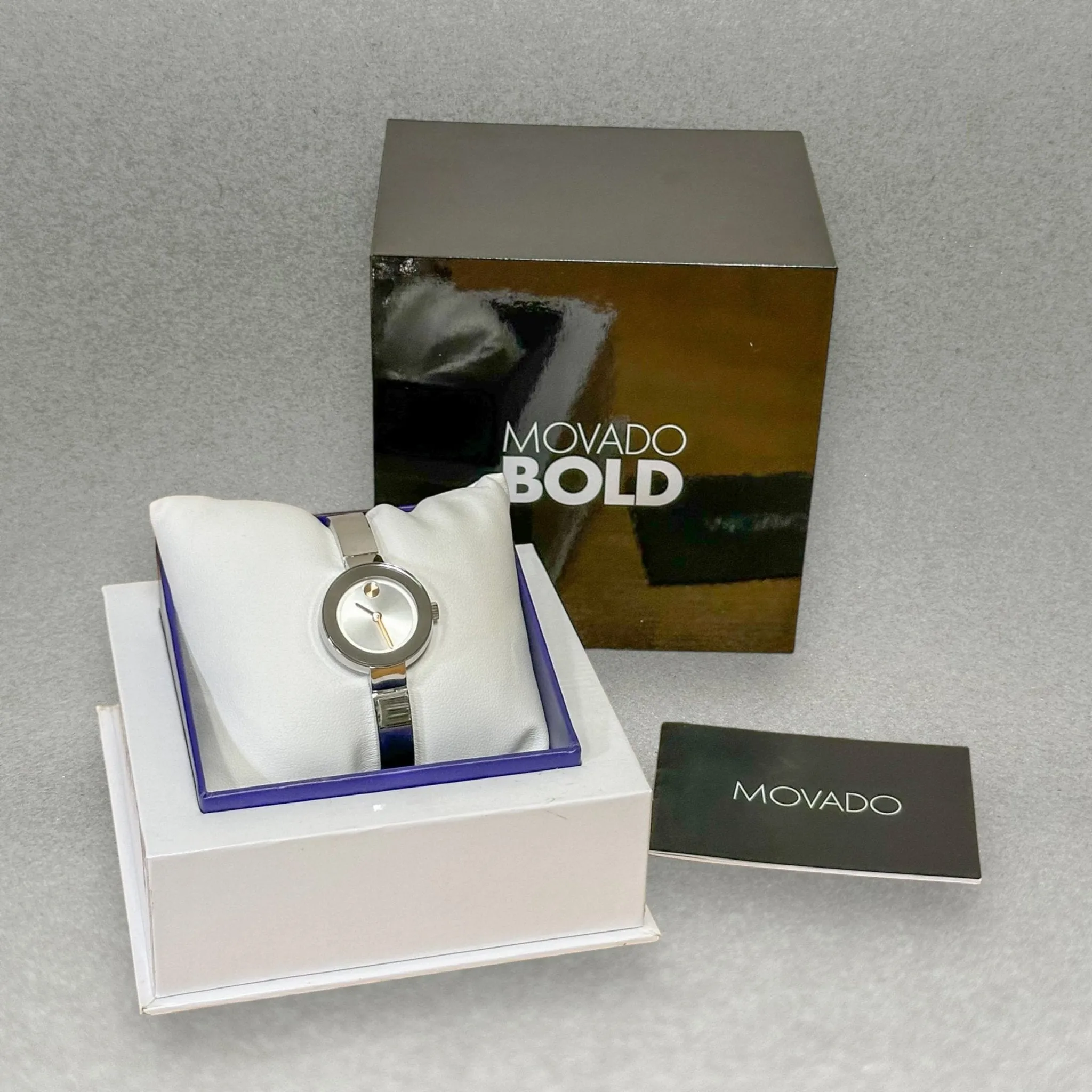 Estate Movado Bold Women’s Quartz Watch Ref#MB.01.3.14.6141.3600284