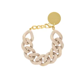 Flat Chain Bracelet | Travertine