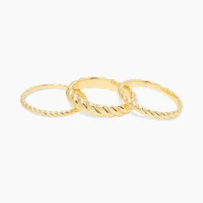 Gorjana Crew Ring Set of 3