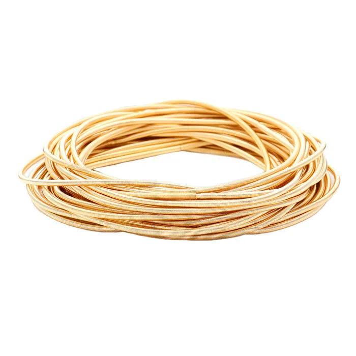 Guitar String Stackable Stretch Bracelets