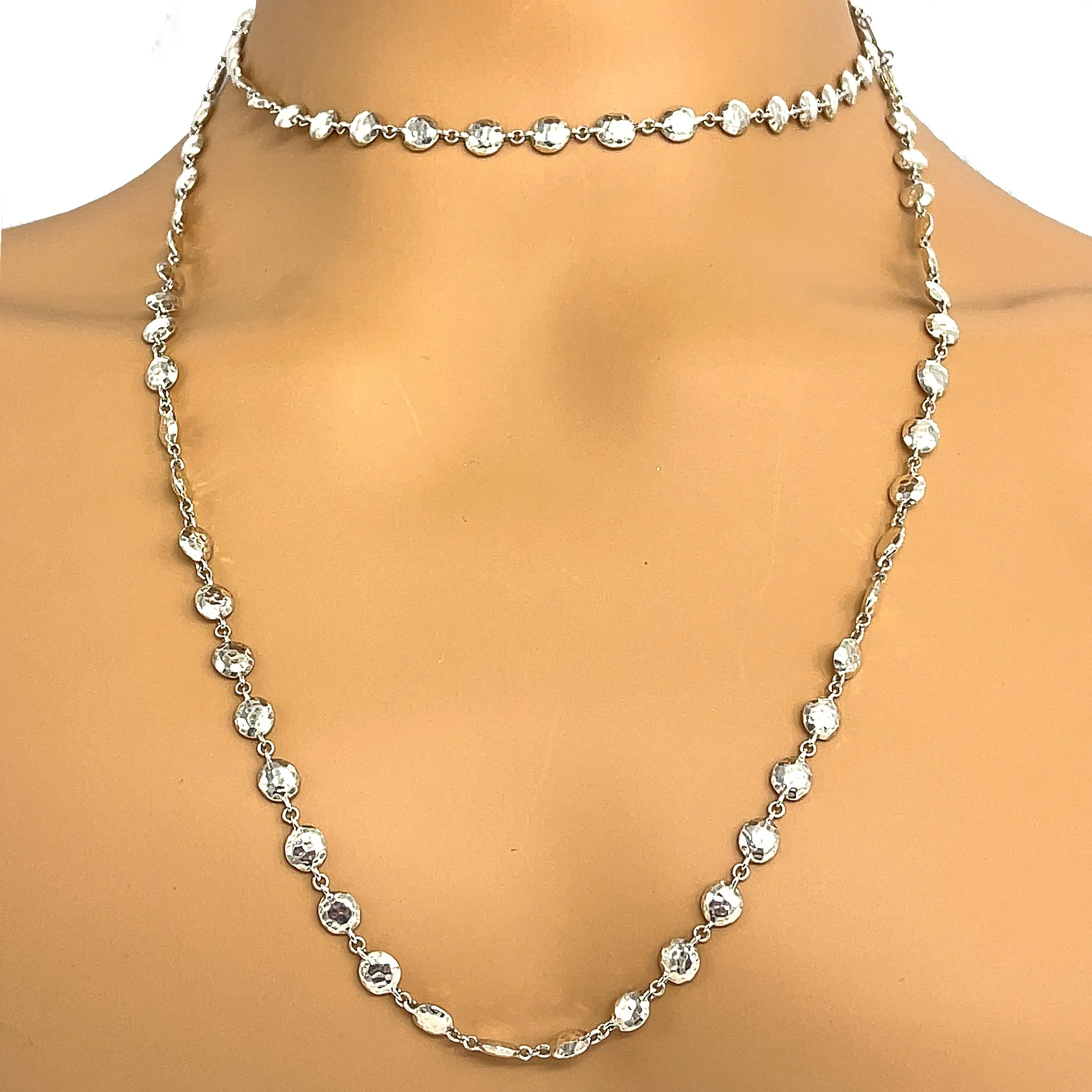 Ippolita Sterling Silver Confetti Long Chain Necklace