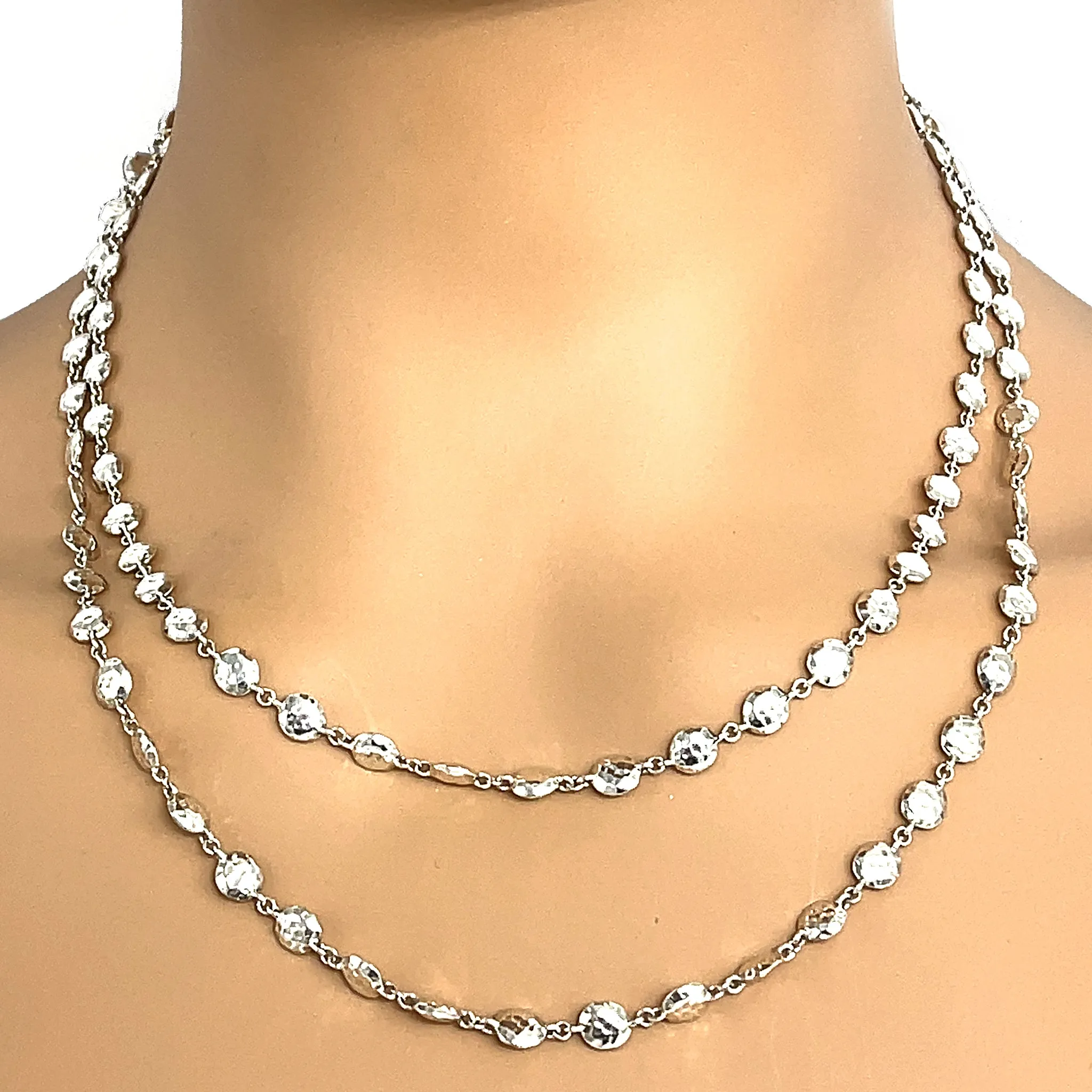 Ippolita Sterling Silver Confetti Long Chain Necklace