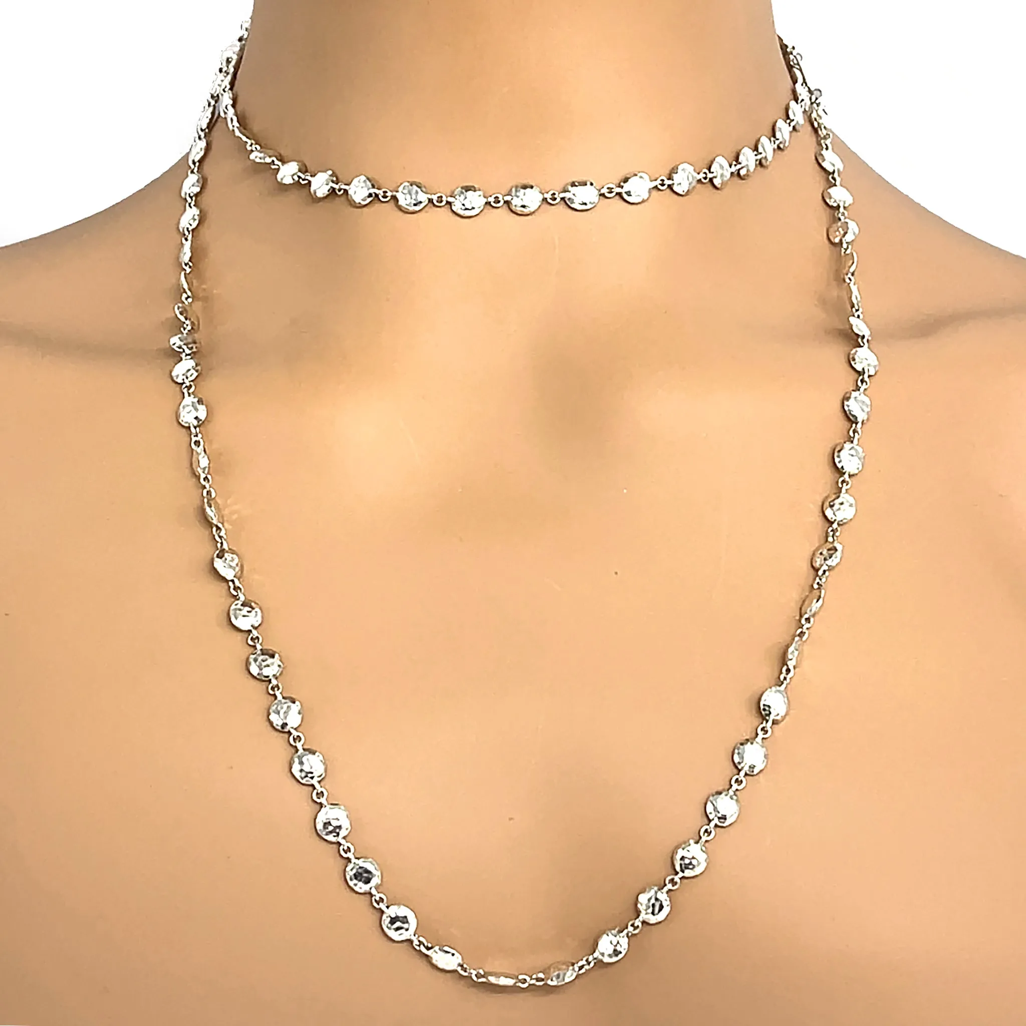 Ippolita Sterling Silver Confetti Long Chain Necklace