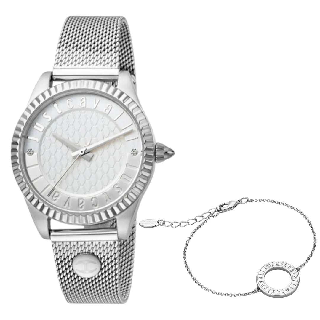 Just Cavalli Stainless Steel Analog Women's Watch JC1L133M0055