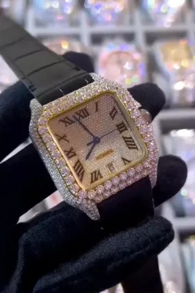 Moissanite watch | diamond watch(W-20)