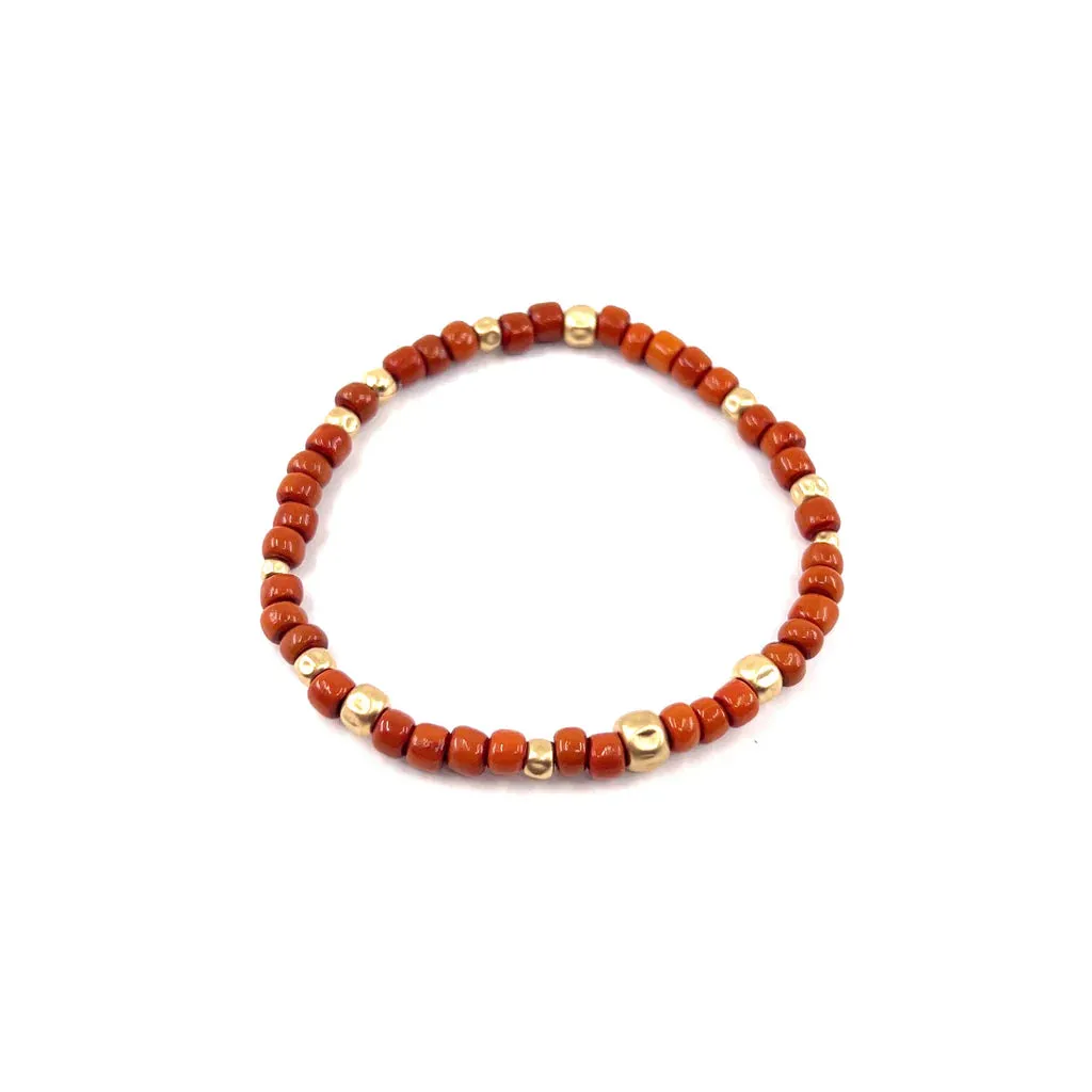 Ona Burned Amber Bracelet