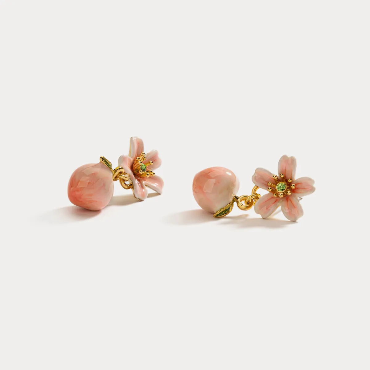 Peach Earrings