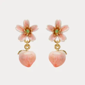 Peach Earrings