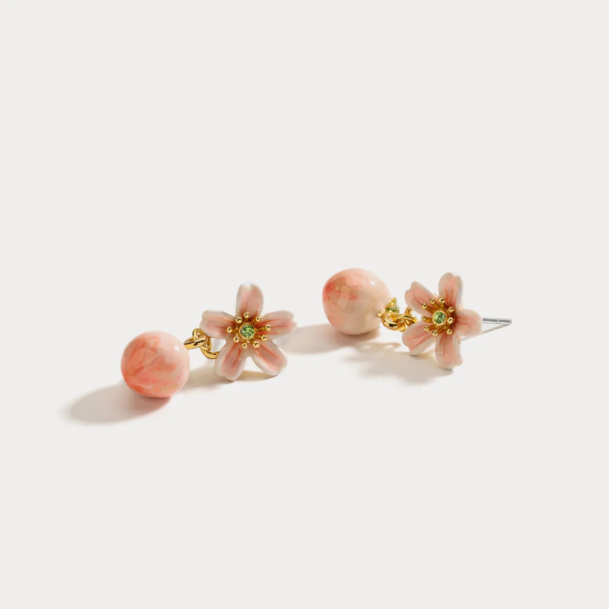 Peach Earrings