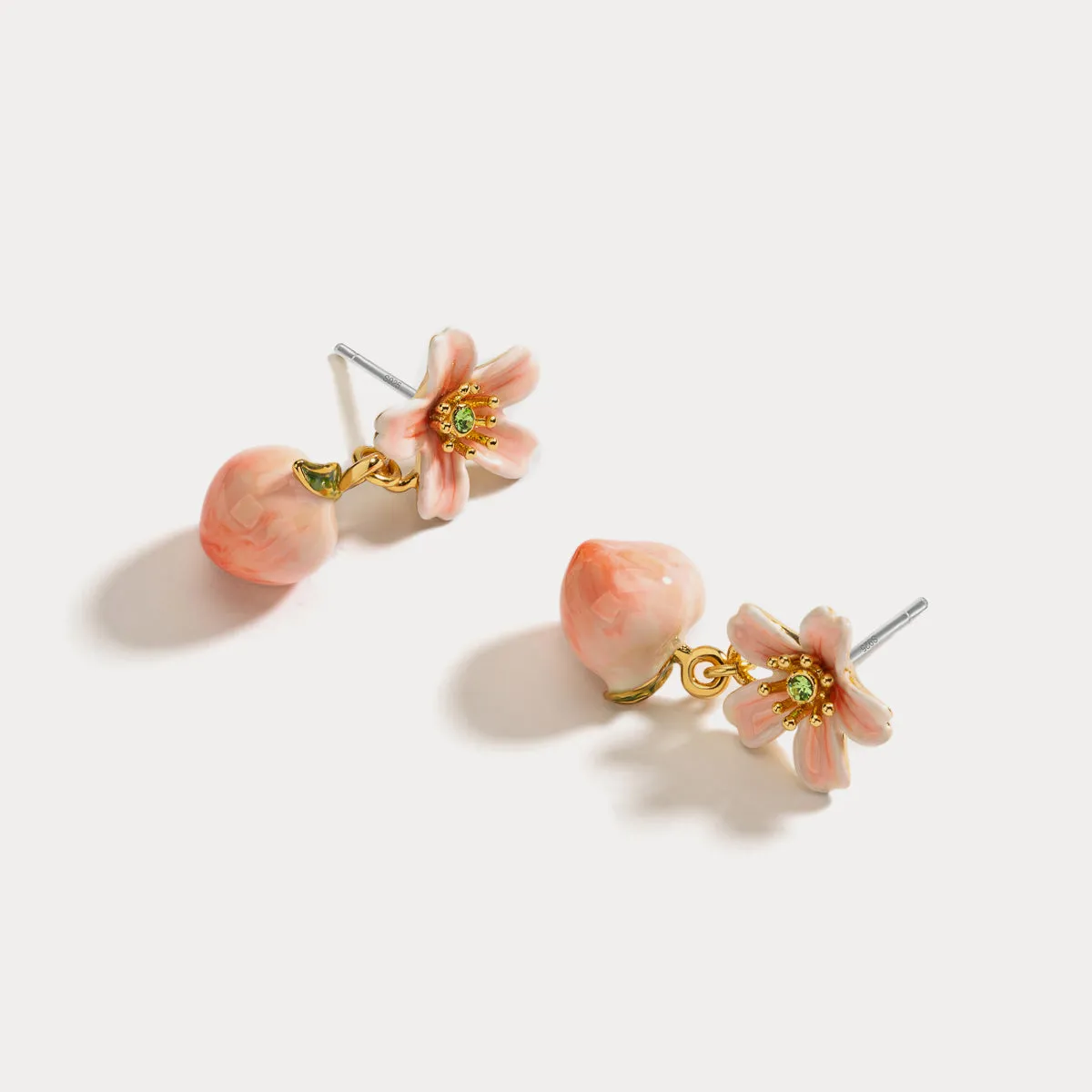 Peach Earrings