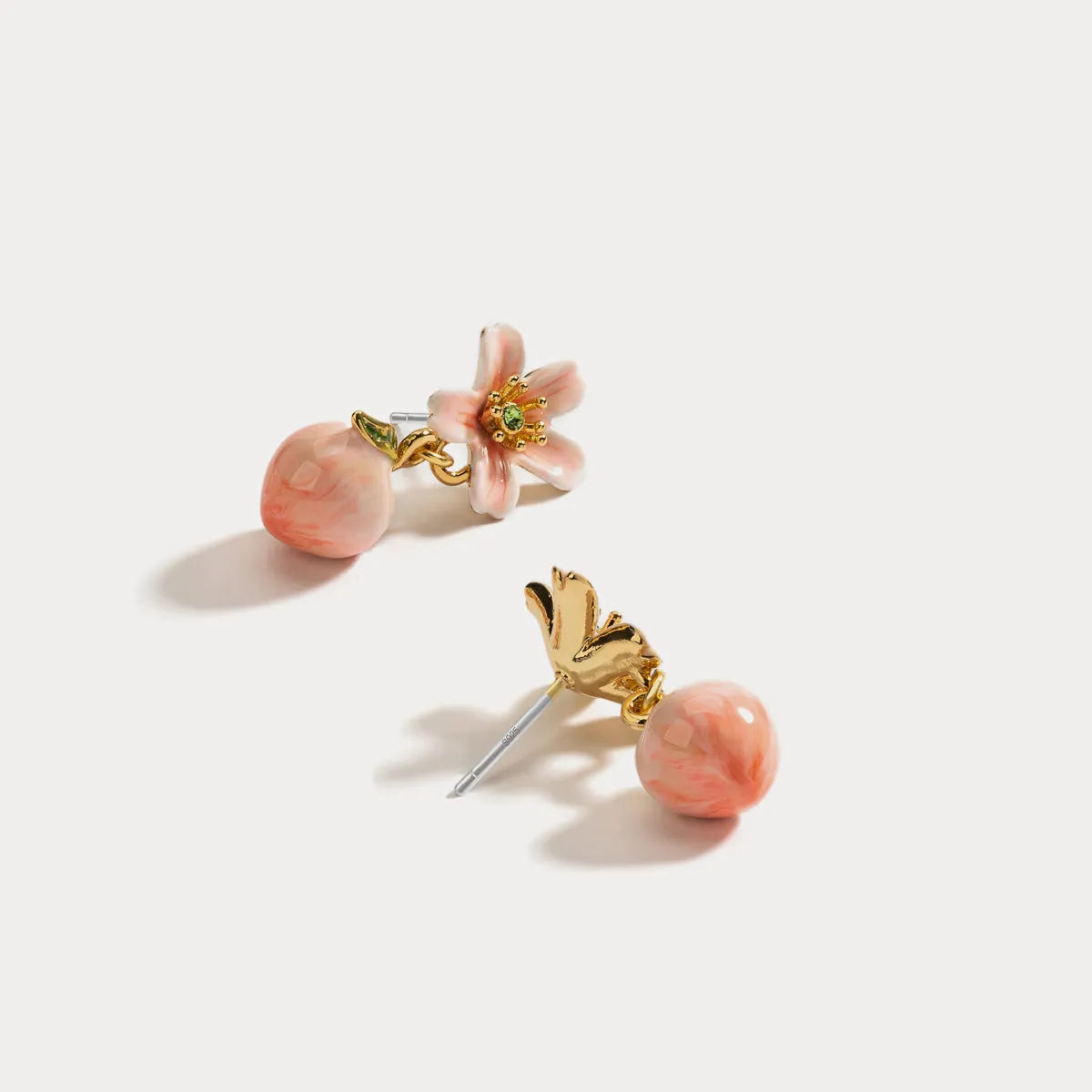 Peach Earrings