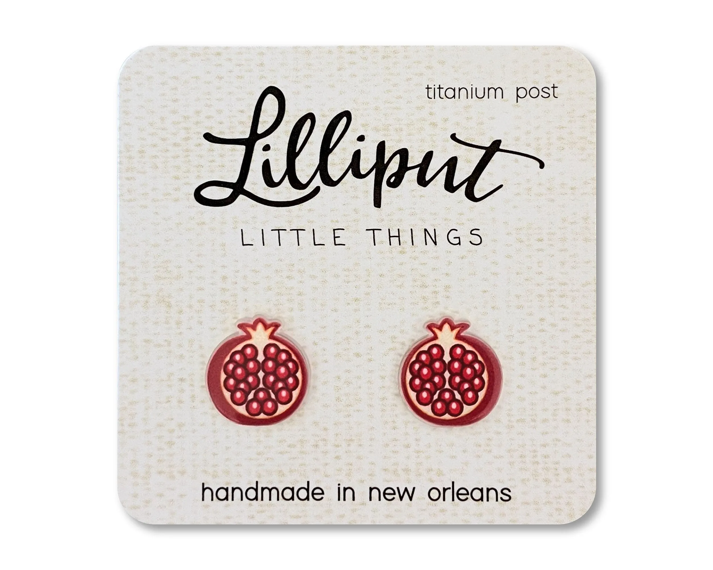 Pomegranate Earrings