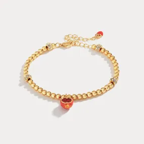 Pomegranate Enamel Bracelet