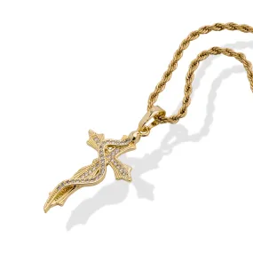 Serpent Cross Pendant