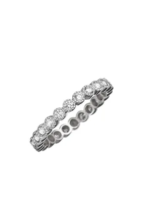 Sethi Couture Bezel 18KWG White Diamond Eternity Band | 6.5