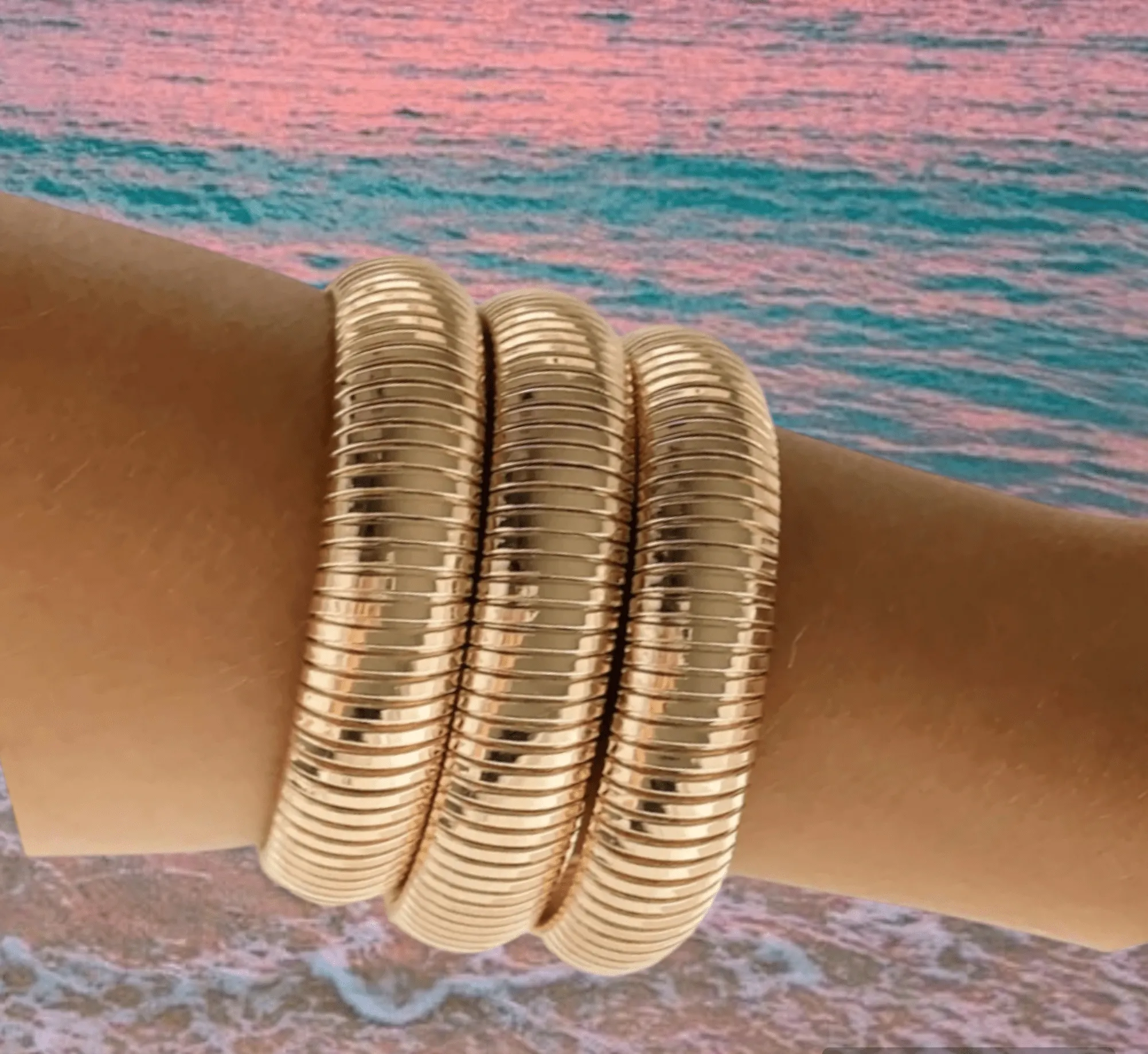 Snake Gold Bracelets