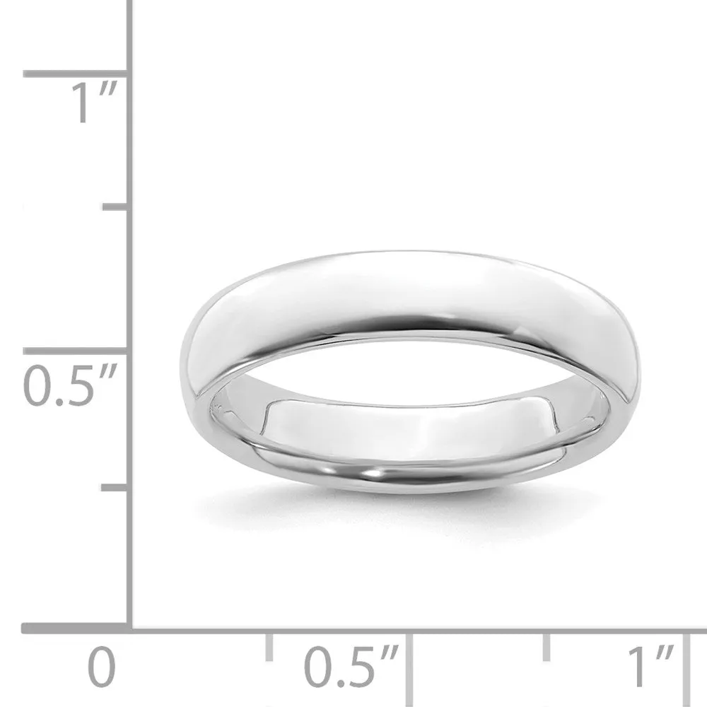 Stackable Expressions Rhodium Polished Ring in Sterling Silver