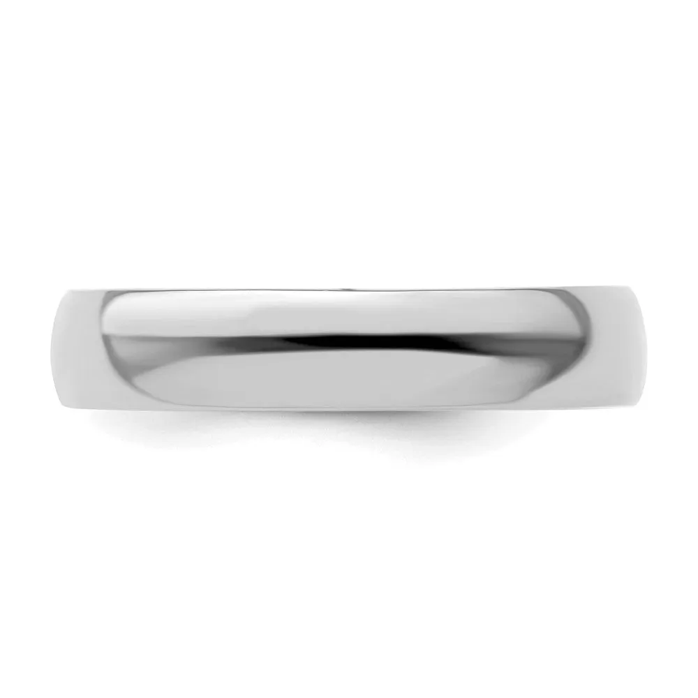 Stackable Expressions Rhodium Polished Ring in Sterling Silver