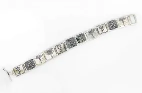 Sterling Silver Bracelet Israeli bracelets Nature Inspired boho-chic jewel