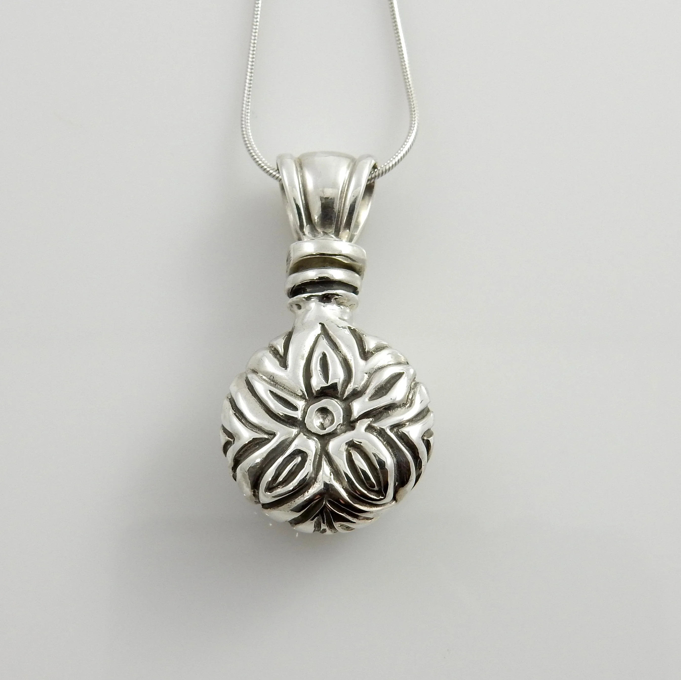 Sterling Silver Handcrafted Urn Pendant