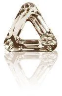 Swarovski 14mm Triangle Pendant - Crystal Golden Shadow CAL (1pc)