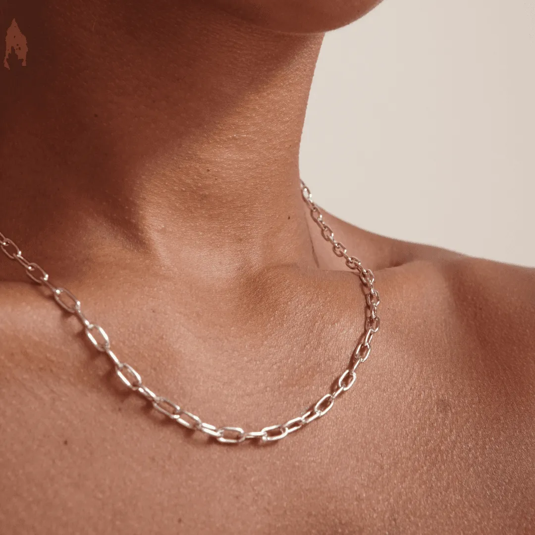 THE CHARLIE NECKLACE - sterling silver