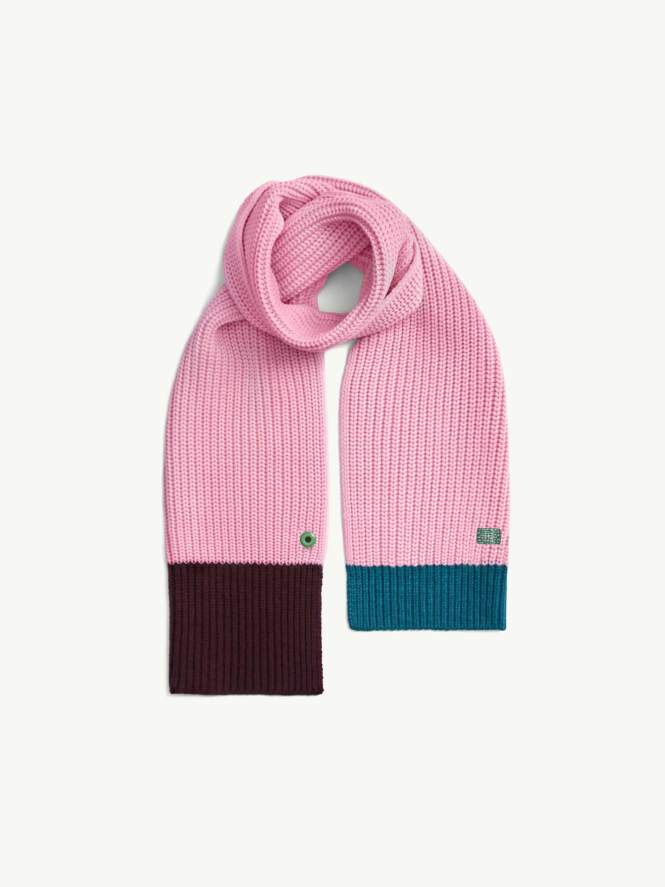 The Scarf - Peony Pink Block