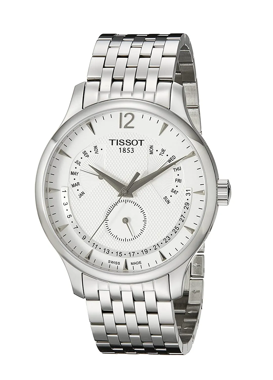 TISSOT T-TRADITION PERPETUAL CALENDAR 42MM T0636371103700