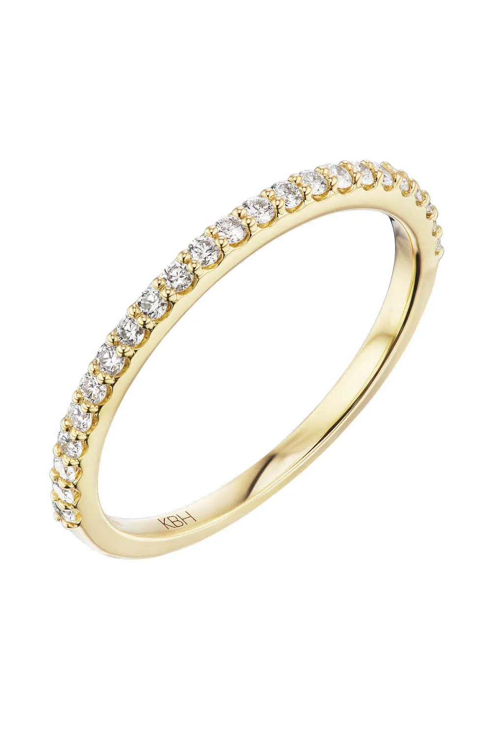 Traditio Split Ring in Yellow Gold