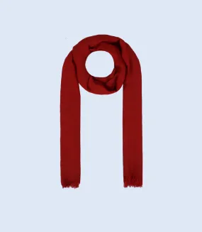 WA0894-MAROON-Scarf For Women